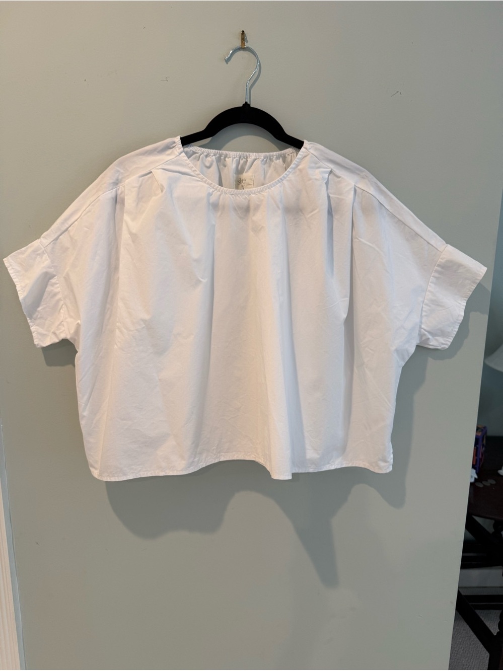 Stellae dux white cotton top
